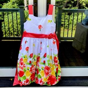 Bonnie Jean Ballon Skirt Summer Dress